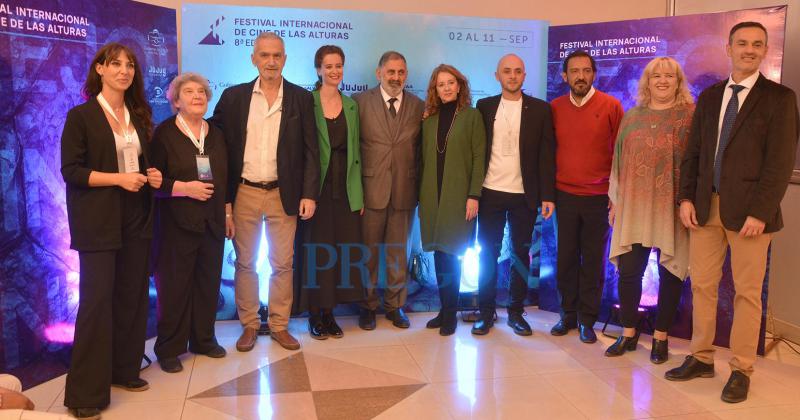 Inauguraron el 8ordm Festival Internacional de Cine de las Alturas