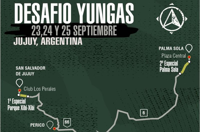 Se viene el rally Desafiacuteo Yungas