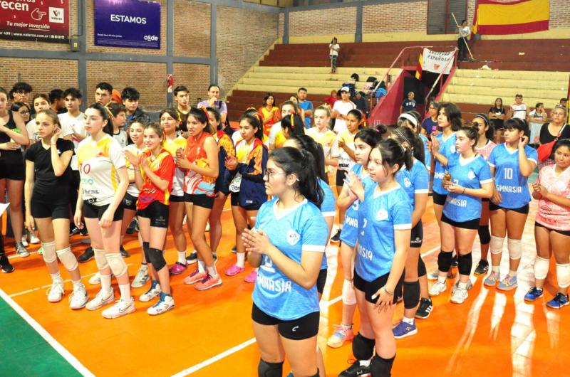 Exitosa realizacioacuten del torneo Regional de Voacuteley Femenino Sub-14