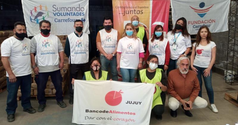 El BAJuy colaboroacute con una fundacioacuten que eligioacute a Jujuy para entregar ayuda solidaria