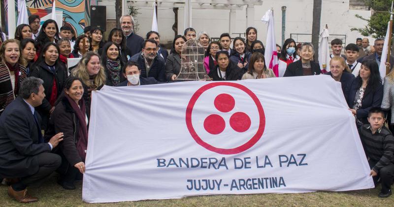 Distintas instituciones se reunieron para conmemorar el Diacutea Mundial de la Paz