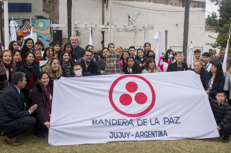 Distintas instituciones se reunieron para conmemorar el Diacutea Mundial de la Paz