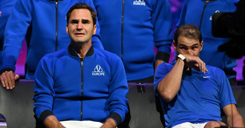 El legendario Roger Federer le dijo adioacutes al tenis entre ovacioacuten laacutegrimas y emocioacuten