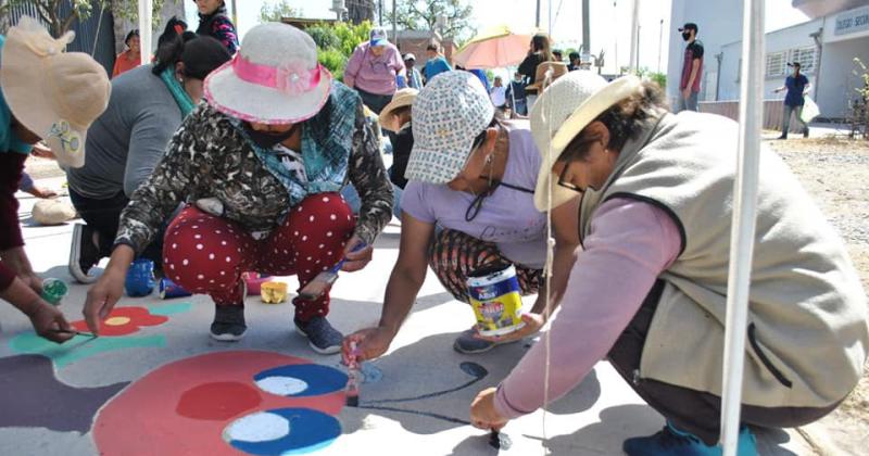  e realizoacute la Pintada Estudiantil en la localidad de Los Alisos