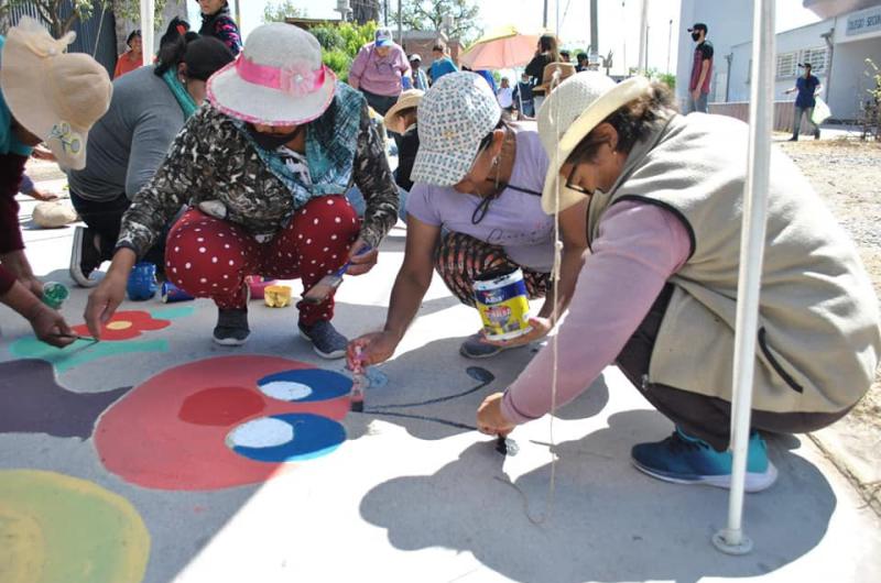  e realizoacute la Pintada Estudiantil en la localidad de Los Alisos