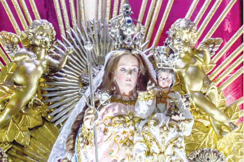 Fiesta en honor a la Virgen de Riacuteo Blanco