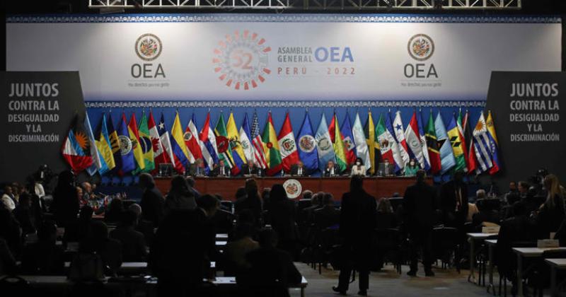 Respaldo en la OEA para el fin de la agresioacuten rusa en Ucrania