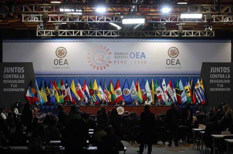Respaldo en la OEA para el fin de la agresioacuten rusa en Ucrania
