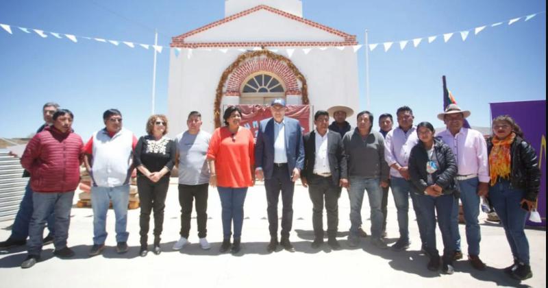 En Pumahuasi Morales entregoacute insumos y herramientas a comunidades indiacutegenas