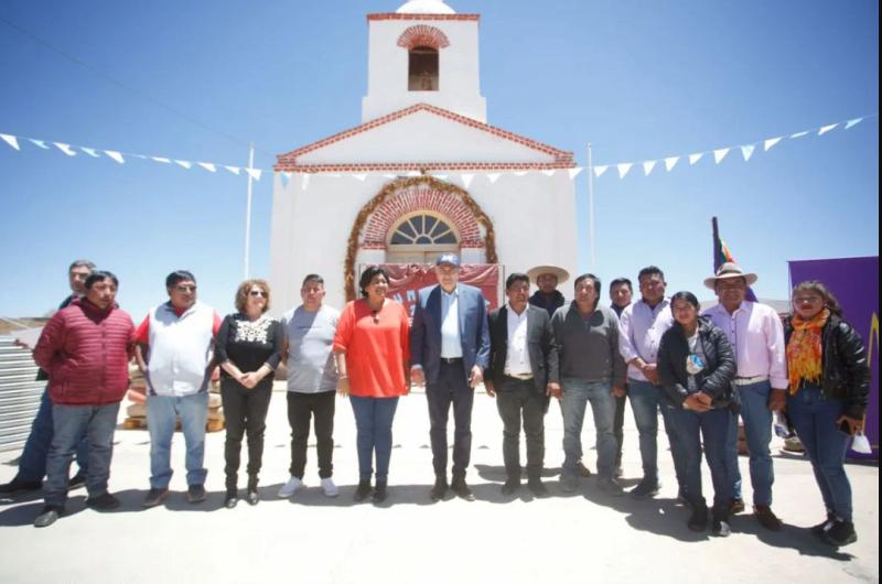 En Pumahuasi Morales entregoacute insumos y herramientas a comunidades indiacutegenas