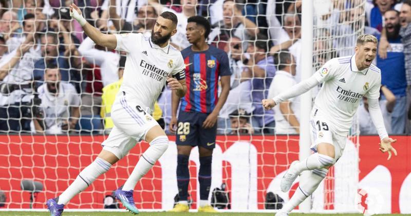 Real Madrid le ganoacute el claacutesico al Barcelona y es el puntero de LaLiga