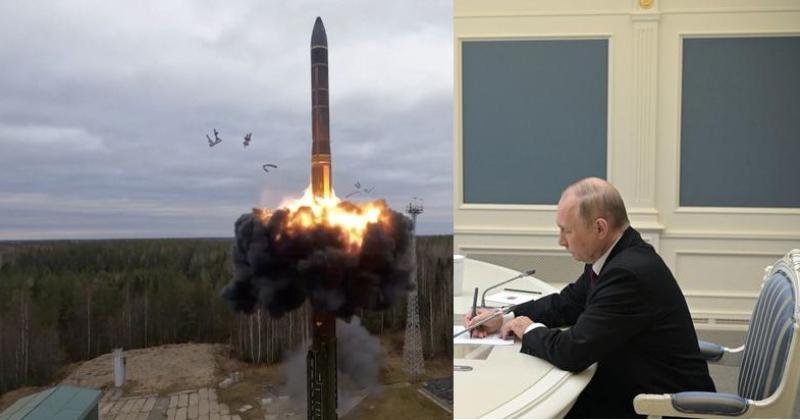 Putin eleva la tensioacuten mundial con el ensayo de un ataque nuclear masivo