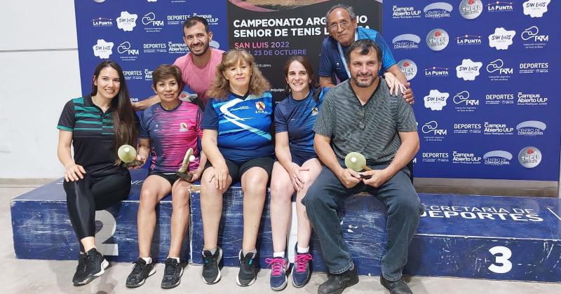 Buena actuacioacuten de jujentildeos en el Argentino Seniors de Tenis de Mesa