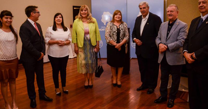 El vicegobernador Carlos Haquim participoacute de reunioacuten del Parlamento del Norte Grande