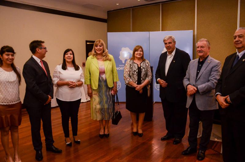 El vicegobernador Carlos Haquim participoacute de reunioacuten del Parlamento del Norte Grande