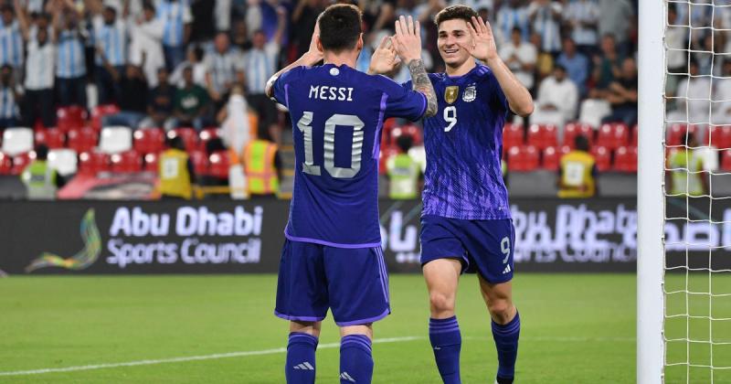 Argentina goleoacute a Emiratos Aacuterabes y llega afilada al Mundial Qatar 2022