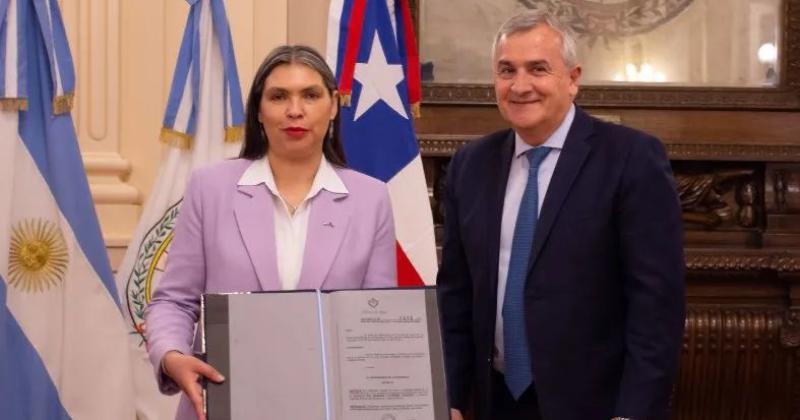 Morales recibioacute a la embajadora de Chile