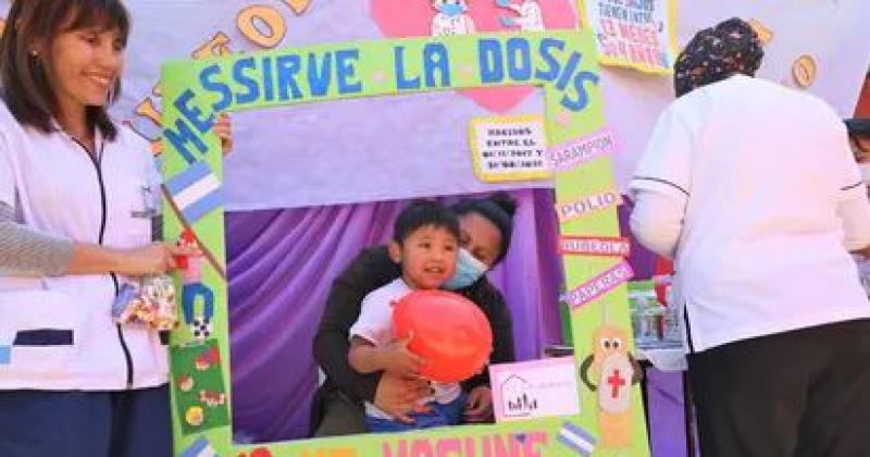 Jujuy alcanzoacute el 908-en-porciento- de cobertura en la campantildea de vacunacioacuten contra el sarampioacuten