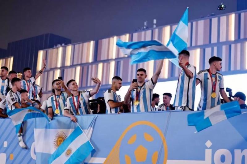 La Seleccioacuten festejaraacute el tiacutetulo en el Obelisco con los hinchas