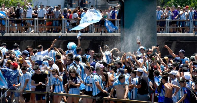 Hubo unos 30 heridos durante los festejos de la Seleccioacuten