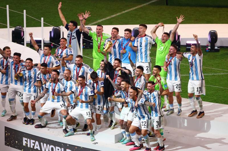 Pese a ser el campeoacuten del mundo Argentina no lidera el ranking FIFA