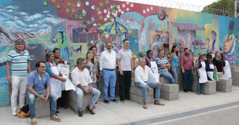 Inauguraron el Paseo Pachamama y vuelta de las especieras a su tradicional lugar