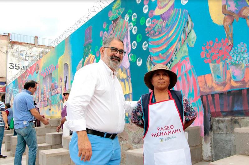Inauguraron el Paseo Pachamama y vuelta de las especieras a su tradicional lugar