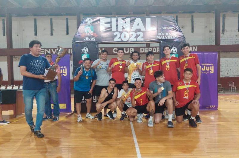  Nieva  y Espantildeola campeones de la Copa Jujuy en voley