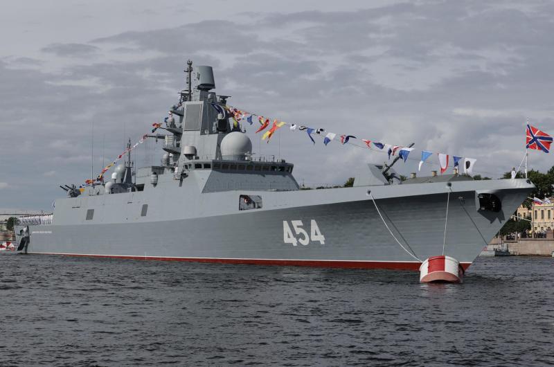 Rusia despliega por primera vez una fragata equipada con misiles hipersoacutenicos Zircon
