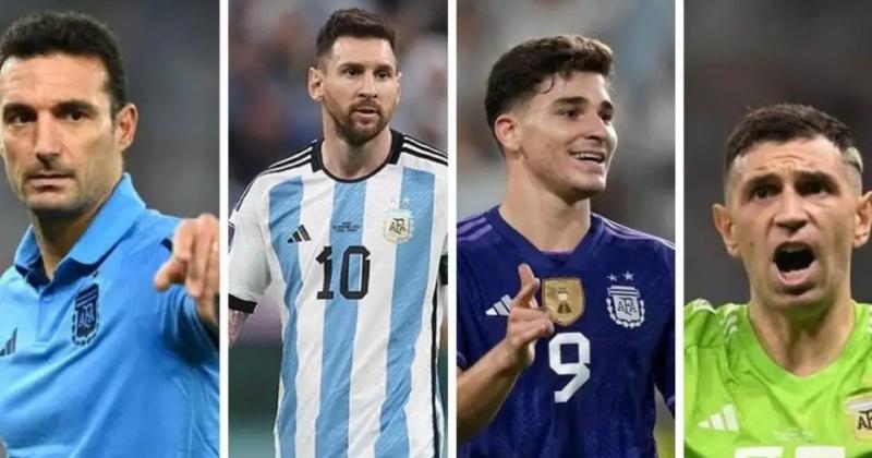 Messi Juliaacuten Aacutelvarez Scaloni y Dibu Martiacutenez nominados al premio The Best 