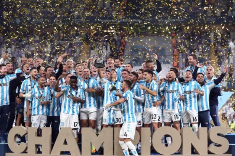 Racing Club es el campeoacuten de la Supercopa Internacional