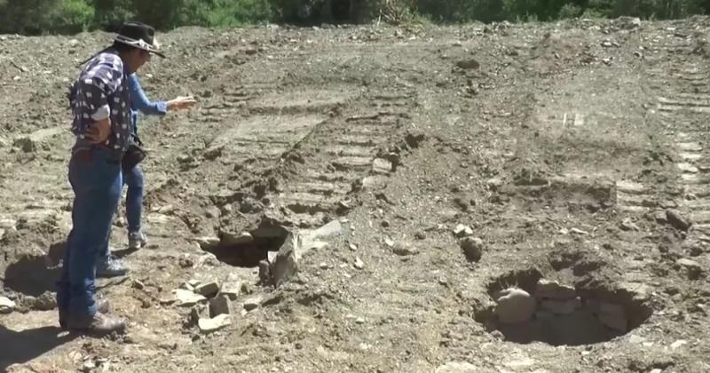 Importante hallazgo de vestigios arqueoloacutegicos prehispaacutenicos en Caspalaacute