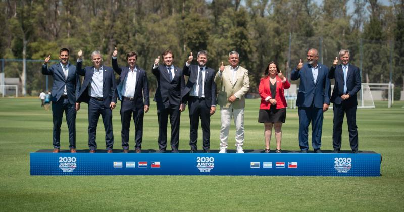 Argentina Uruguay Paraguay y Chile juntos por el suentildeo de ser sede del Mundial 2030