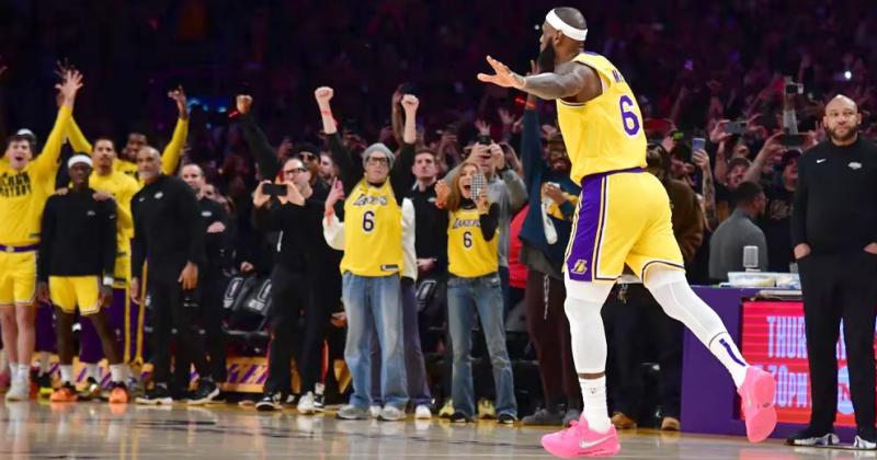 Lebron James se convirtioacute en el maacuteximo anotador de la historia de la NBA