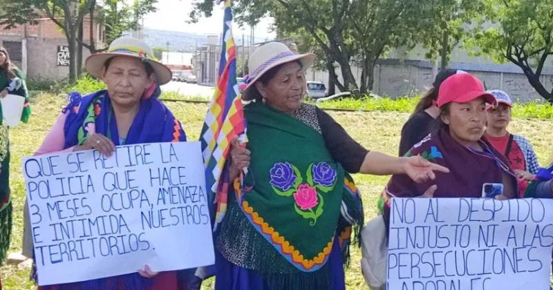 Residentes de Caspalaacute trajeron su bronca a San Salvador