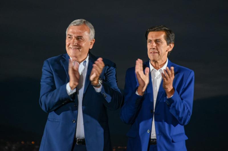 Gerardo Morales anuncioacute a Carlos Sadir como el proacuteximo gobernador de todos los jujentildeos