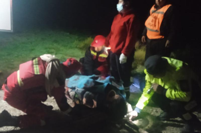 Rescatan a una turista accidentada en la Garganta del Diablo