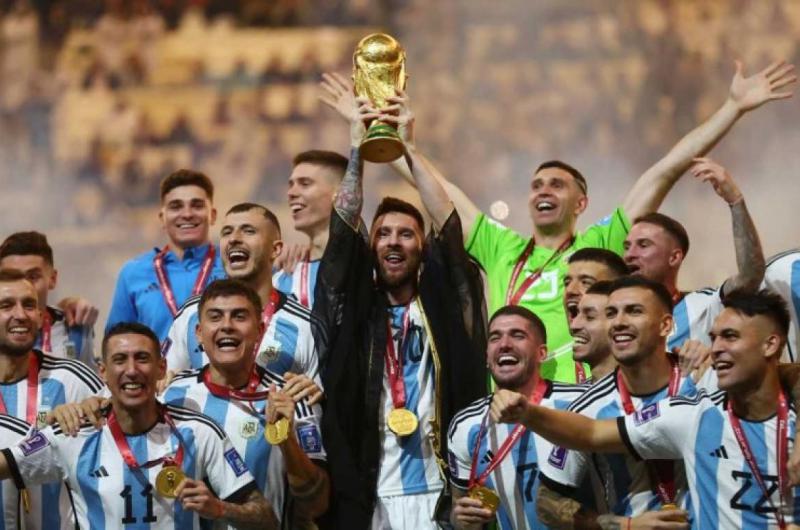 Confirmaron los rivales de la Seleccioacuten en los amistosos para festejar el tiacutetulo mundial