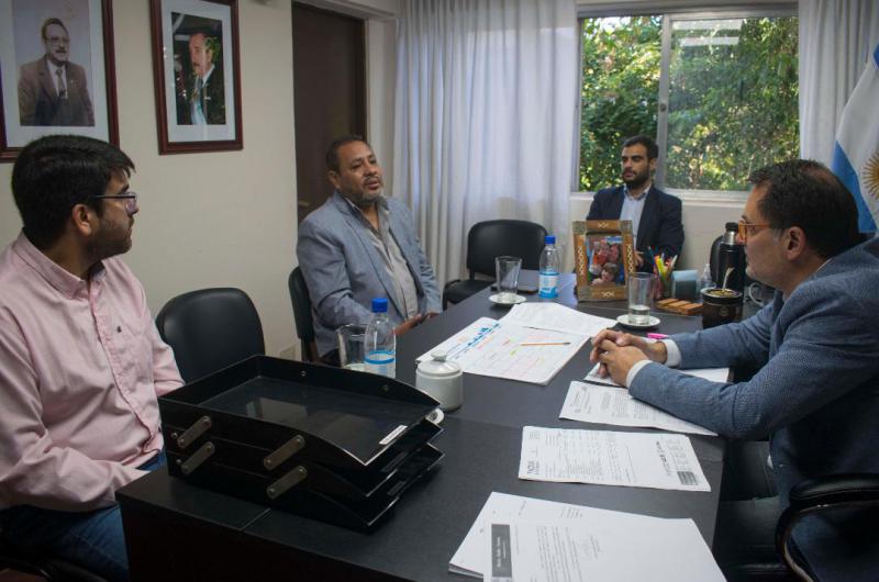 Reunioacuten entre autoridades del Parlamento del Gran Jujuy