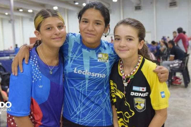 Malena Gimeacutenez a la seleccioacuten nacional de tenis de mesa