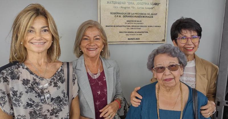 Merecido reconocimiento a la Dra Josefina Scaro