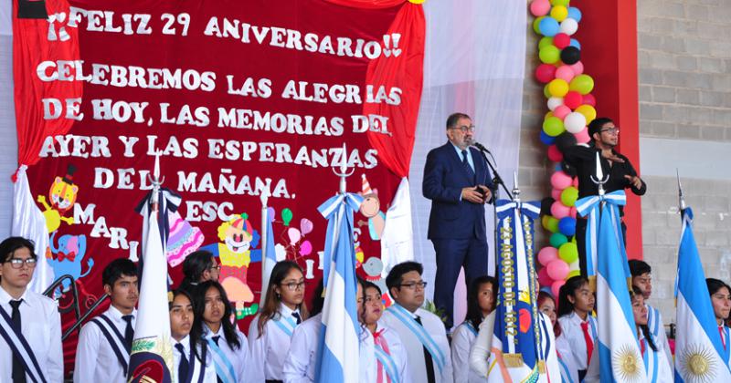 Recordaron el 29 aniversario de la primera escuela municipal de Jujuy