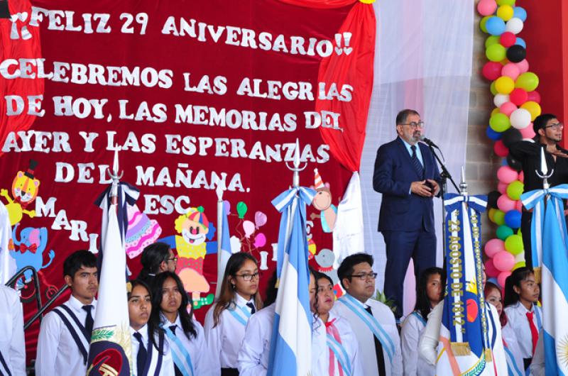 Recordaron el 29 aniversario de la primera escuela municipal de Jujuy