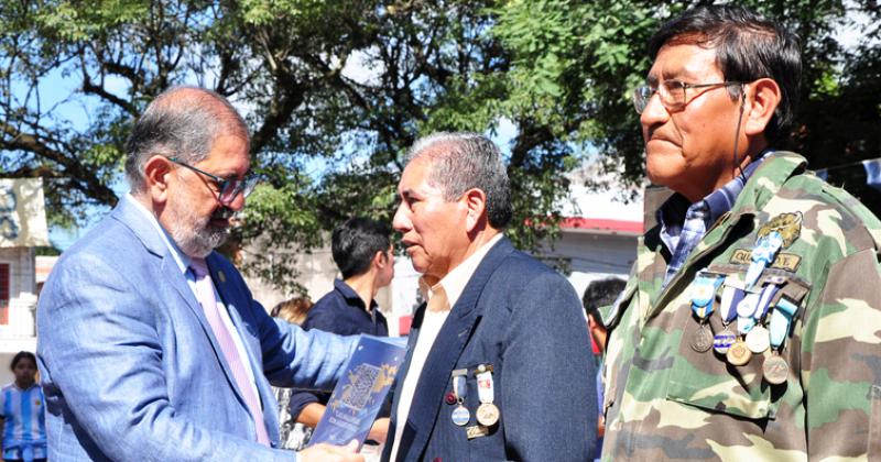 Reconocimiento a veteranos de guerra de las Islas Malvinas 