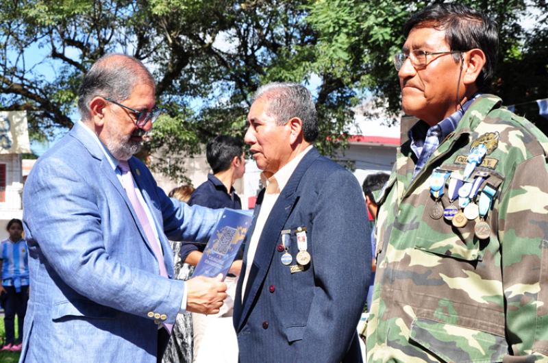 Reconocimiento a veteranos de guerra de las Islas Malvinas 