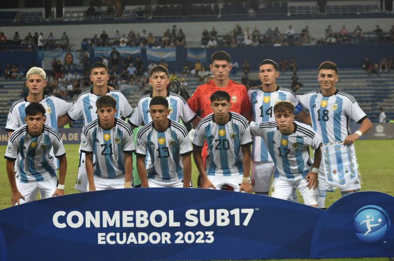 El seleccionado argentino Sub-17 enfrenta a Venezuela