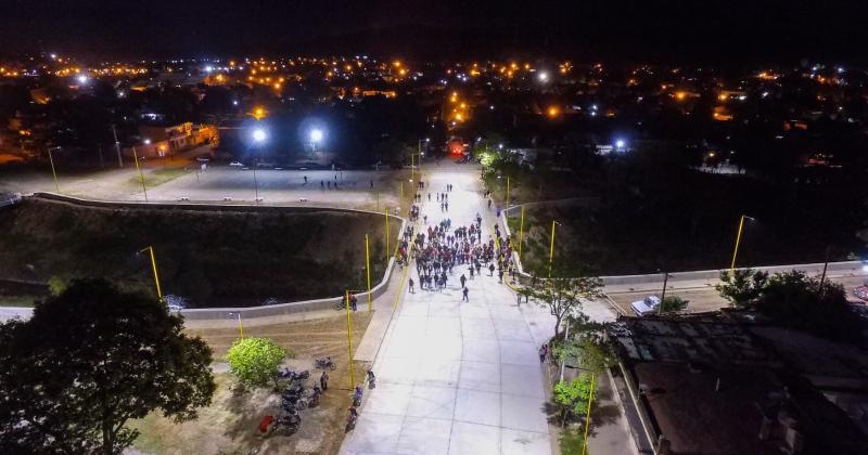 Habilitaron el nuevo puente que une tres importantes barrios