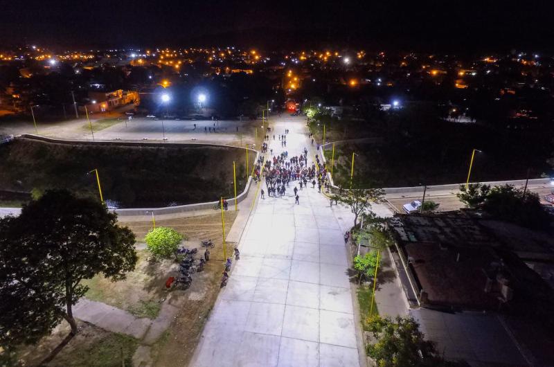 Habilitaron el nuevo puente que une tres importantes barrios