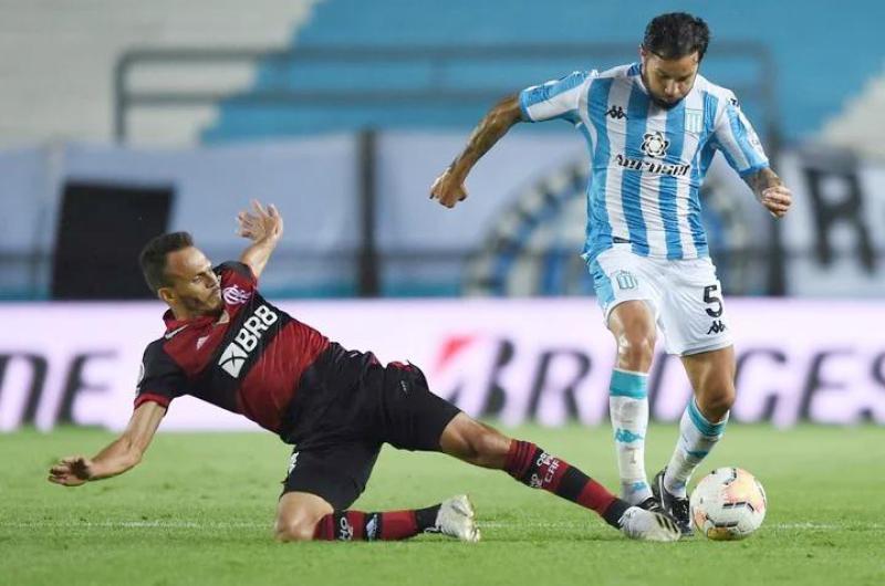 Racing le empatoacute al vigente campeoacuten de la Libertadores Flamengo