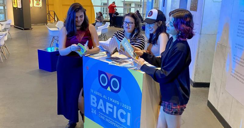 Estudiantes participaron del festival de cine independiente Bafici 2023